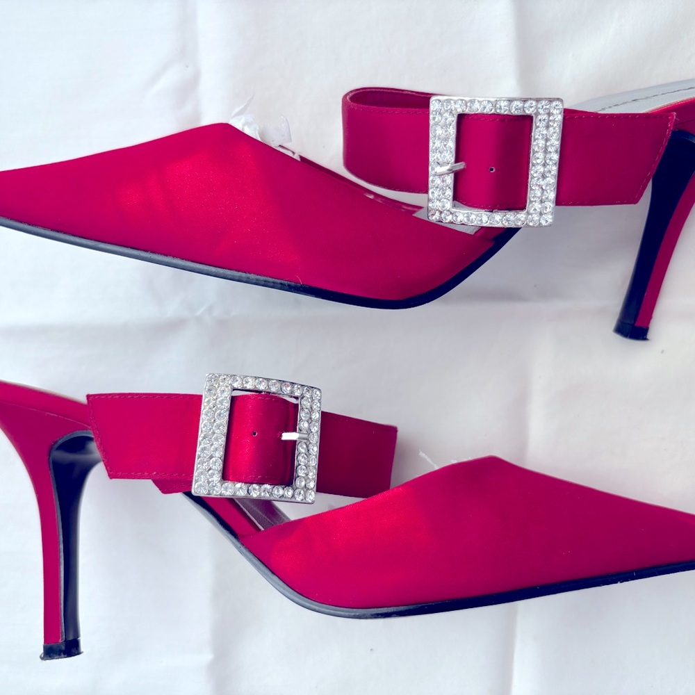 Varsavia Viamara satin mules